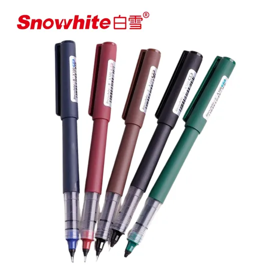 Stationery Pen Soft Touch Pen Snowhite Rolle Pen Vintage Colro 