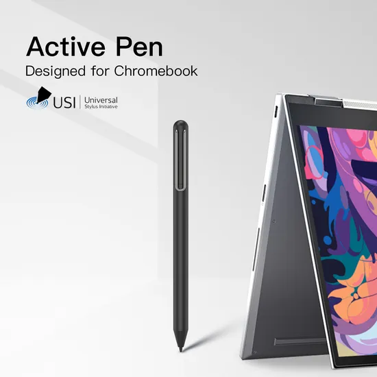 Usi Stylus Pen Stylus Pen for Touch Screens Palm Rejection 4096 Pressure Levels Stylus for Chromebook 