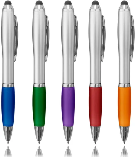 Customized Advertising Promotion 2 in 1 Touch Screens Stylus Ballpoint Pen 