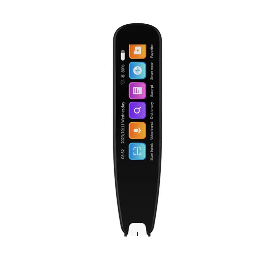 New China manufacture portable voice translate pen with online and offline translation touch screen scanning translation SP06Pro 