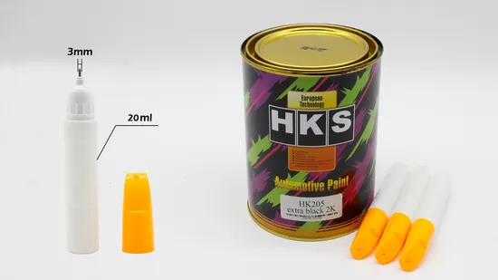 Plastic Touch up Brush Bottle for Car Paint Auto Empty Paint Refillable Repair Pen Car Touch up Pen 