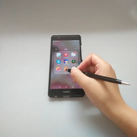 Slim Screen Touch Customized Logo Stylus Hotel Ball Pen for Promotion Gift 