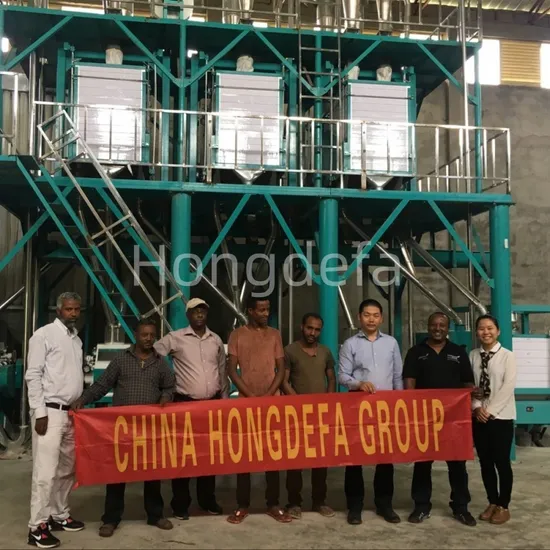 New Design 30t 42t Per Day Wheat Flour Milling Grain Processing Machinery 
