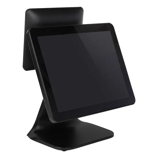 15+9.7 Inch Dual Screen POS System All in One Touch POS Screen 