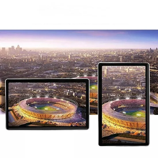 Touch Advertising Screens Dual OS Indoor Digital Signage Custom Size Logo LCD Touch Screen Media Player Touch Screen Coffee Table 