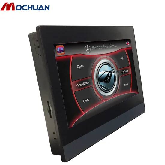 Mochuan China 7inch Industrial LCD Modbus TCP Cheap HMI Touch Screen for PLC 