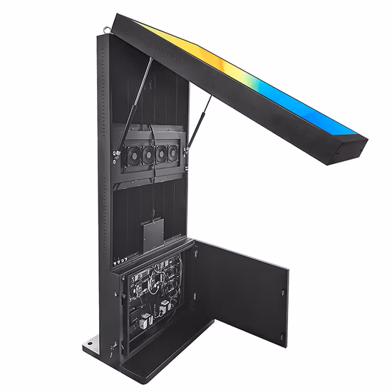 Outdoor 65inch Dual Side Pcap Touch Screen Front Glass Outdoor Totem
