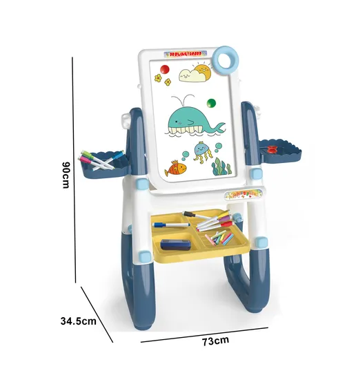 New Design Kids Toys Educational Toys 2 Colors Multifunctional Easel Drawing Board 