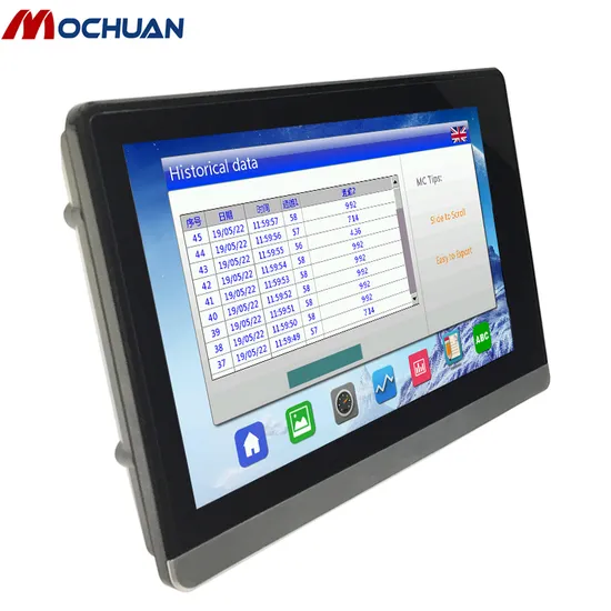 Mochuan Drives RS485 RS232 RS422 7inch HMI Industrial TFT Ethernet Panels Screens 