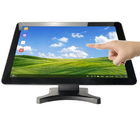 15.6 Inch Touch Capacitive Embedded IP65 Touch Screen with Metal Shell Industrial Touch Display Touch Embedded All in One PC 