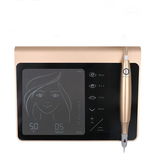 Touch Screen Tattoo Machines Dermograph Micropigmentation Machines Premium Charmant Permanent Makeup Digital Pen for Eyebrow 