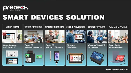 Smart Control Home Wall Touch Display 7inch Dual SIM WiFi Tablet Android Poe RJ45 Panel PC FHD Screen 