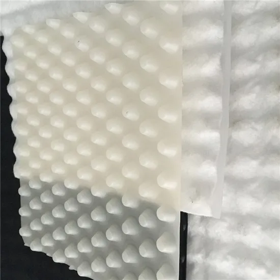 HDPE Drainage Board Compound Dimple Waterproof HDPE Drain Plastic Drainage Board 