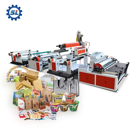 Cheap Extrusion Coating Lamination Machine with Paper Non